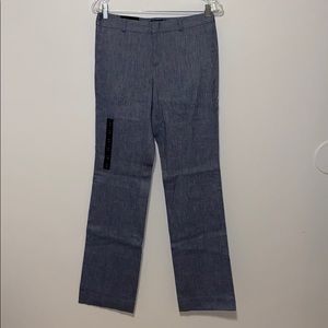 NWT BANANA REPUBLIC LOGAN WORK TROUSERS CHAMBRAY